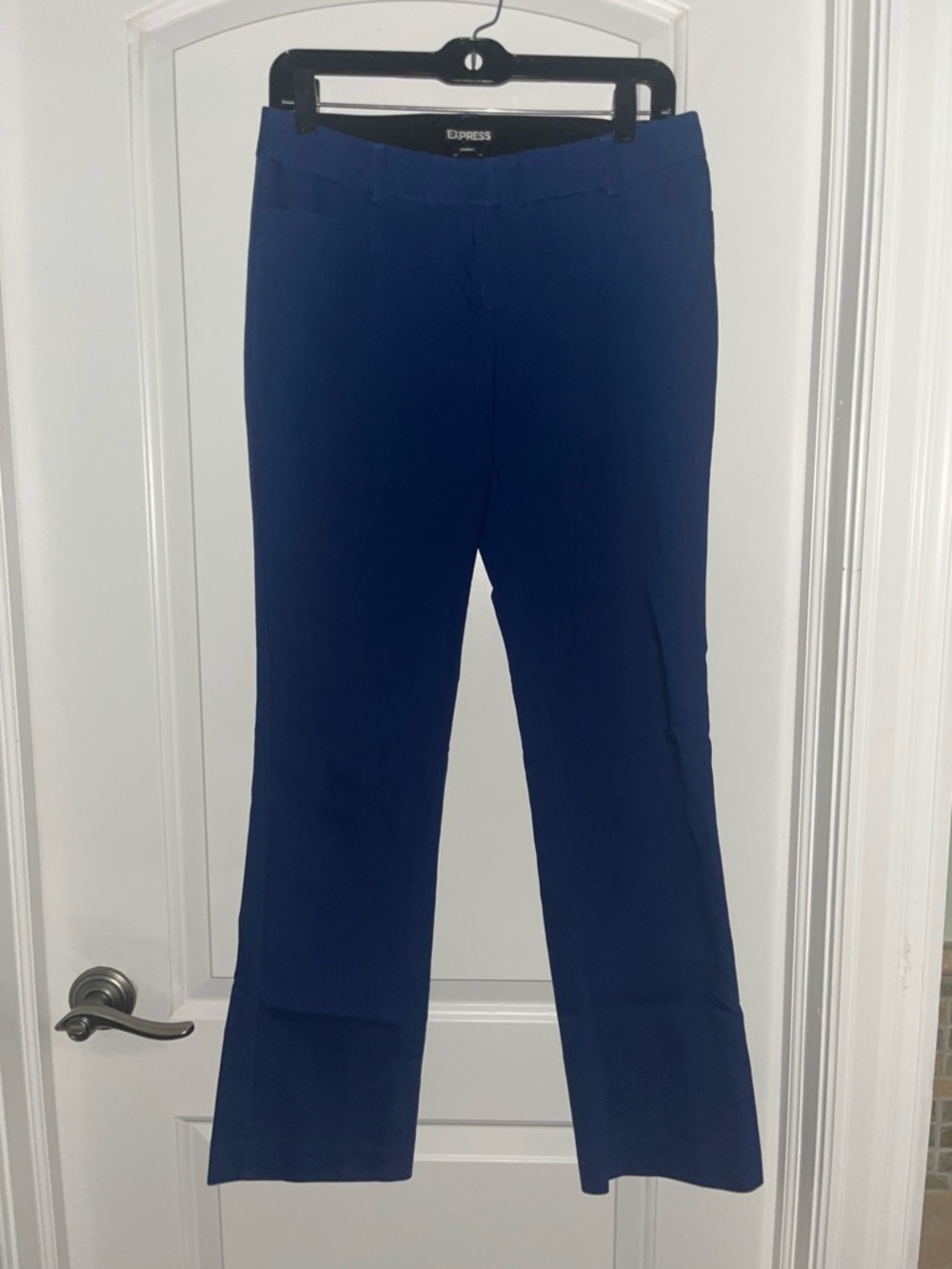 Express Women's Blue Dress Pants - Columnist, size 4R